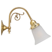 Victoriana Wall Bracket With Zipper 23 Frost Shade