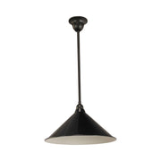 390mm Edwardian Black on Rod Set 1/2", Patina