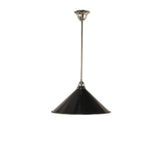 390mm Edwardian Black on Rod Set 1/2", Chrome