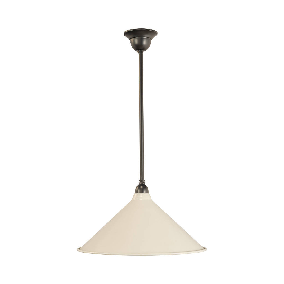 390mm Edwardian White on Rod Set 1/2", Patina