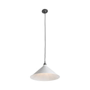 390mm Edwardian White on Cloth Cord, Patina