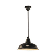 300mm Warehouse Black on Rod Set 1/2", Patina
