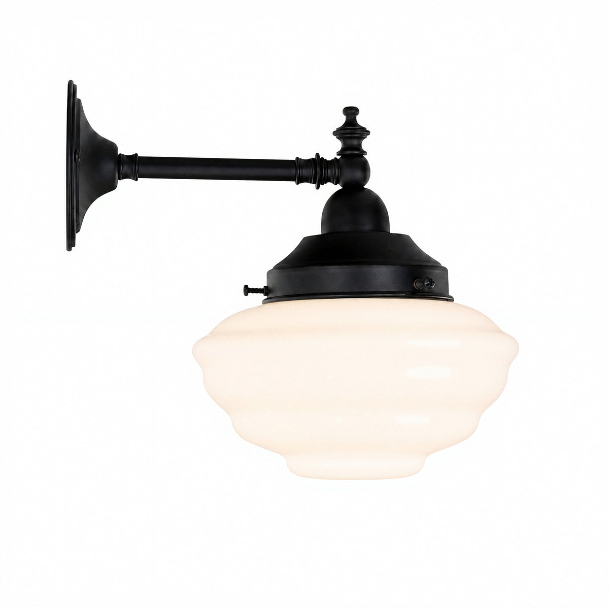 Bentleigh Wall Bracket Patina With Detroit Small Shade