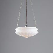 Chelsea 14" Shade on 3 Chain Suspension, Chrome