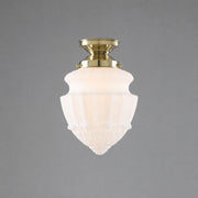 Chelsea 8" Shade Batten Fix, Polished Brass