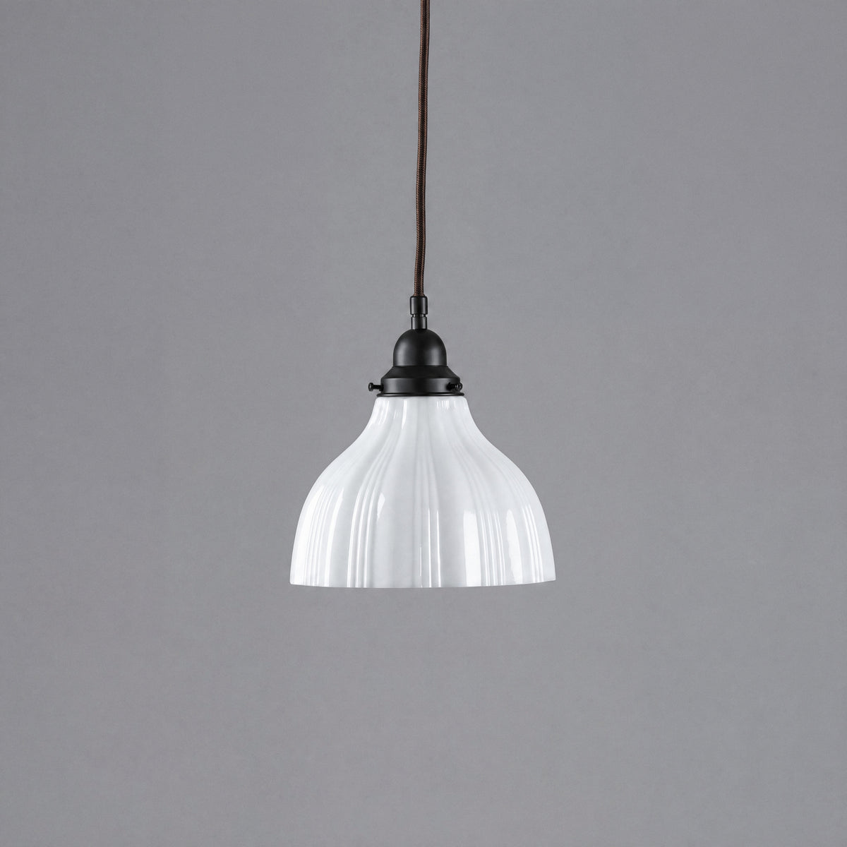 Railway Large Cloth Cord Suspension, Patina