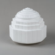 St Helens Glass Shade 6 1/4" Fitter, Opal Gloss