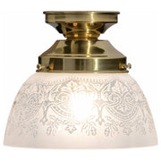 Keon Frost Etch Batten Fix - Polished Brass