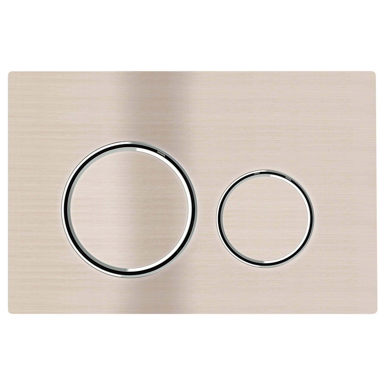Sigma 21 Dual Flush Plate, Champagne