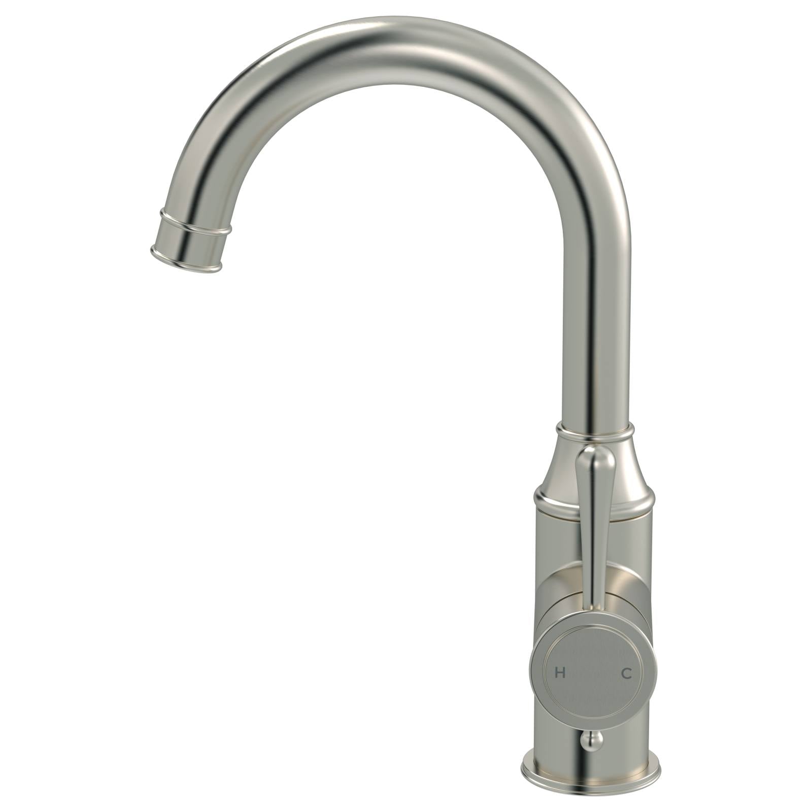 Harrington Basin Mixer, Brushed Nickel