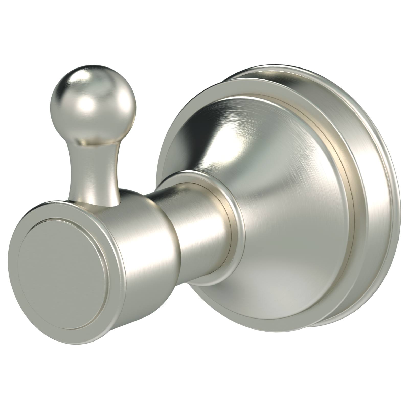 Harrington Robe Hook, Brushed Nickel
