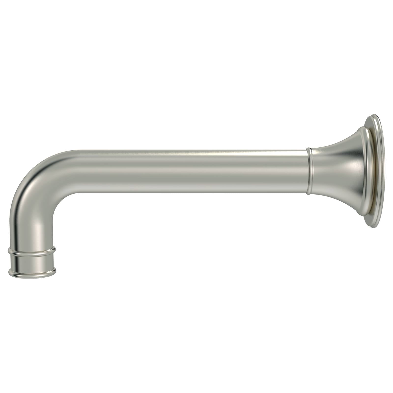 Harrington Wall Spout, Brushed Nickel