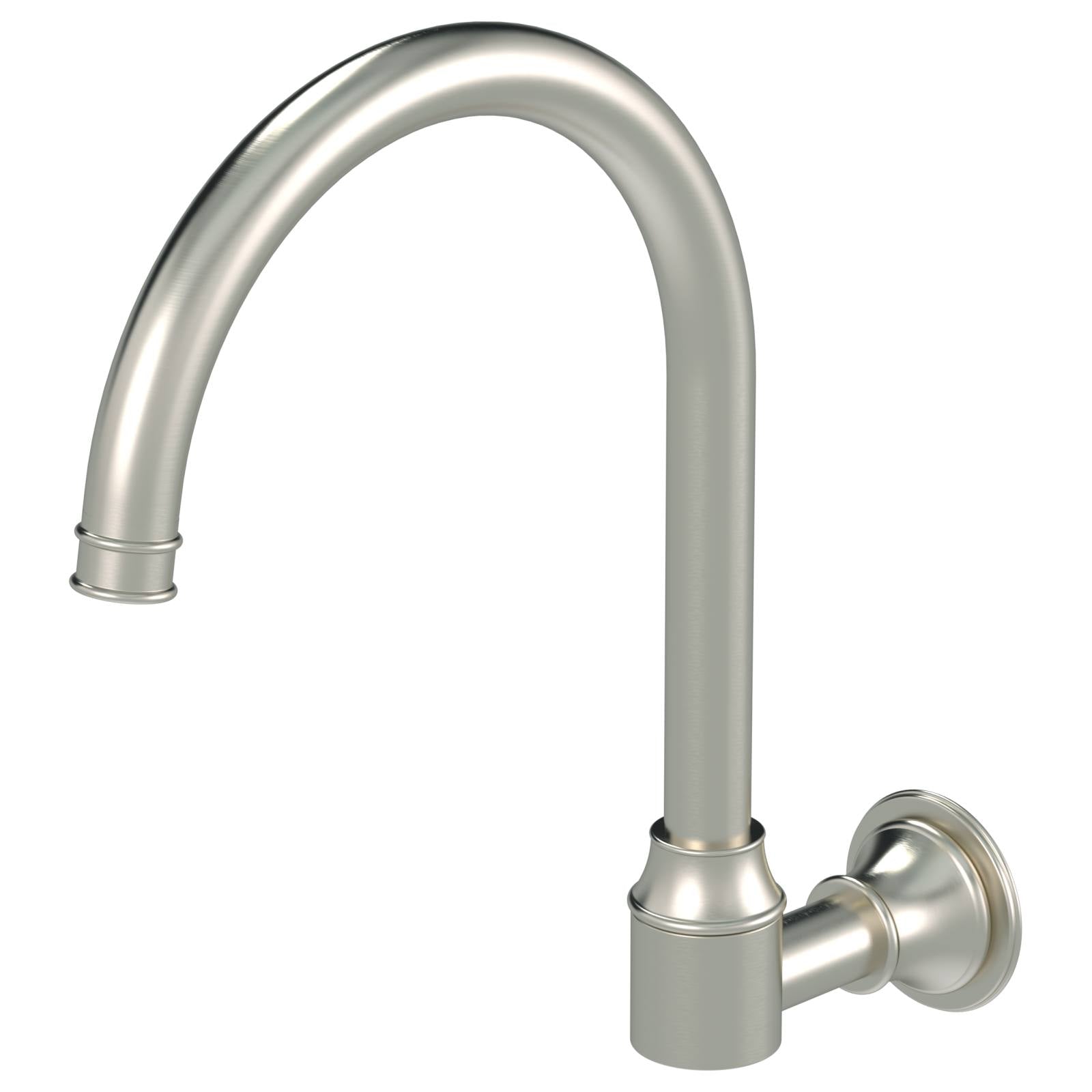 Harrington Wall Mount Swivel Spout, Brushed Nickel