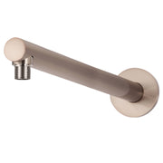 Round Wall Shower Arm, 400mm, Champagne
