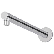 Round Wall Shower Arm, 400mm, Polished Chrome
