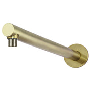 Round Wall Shower Arm, 400mm, PVD Tiger Bronze