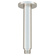 Round Ceiling Shower Arm 150mm, Brushed Nickel