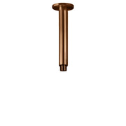 Round Ceiling Shower Arm 150mm, Lustre Bronze