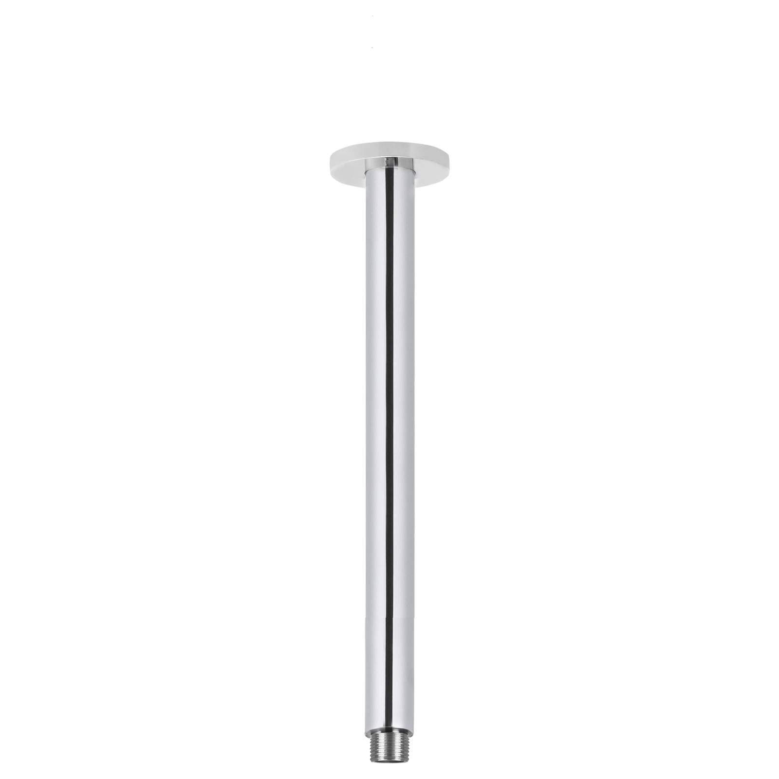 Round Ceiling Shower Arm, 300mm, Polished Chrome