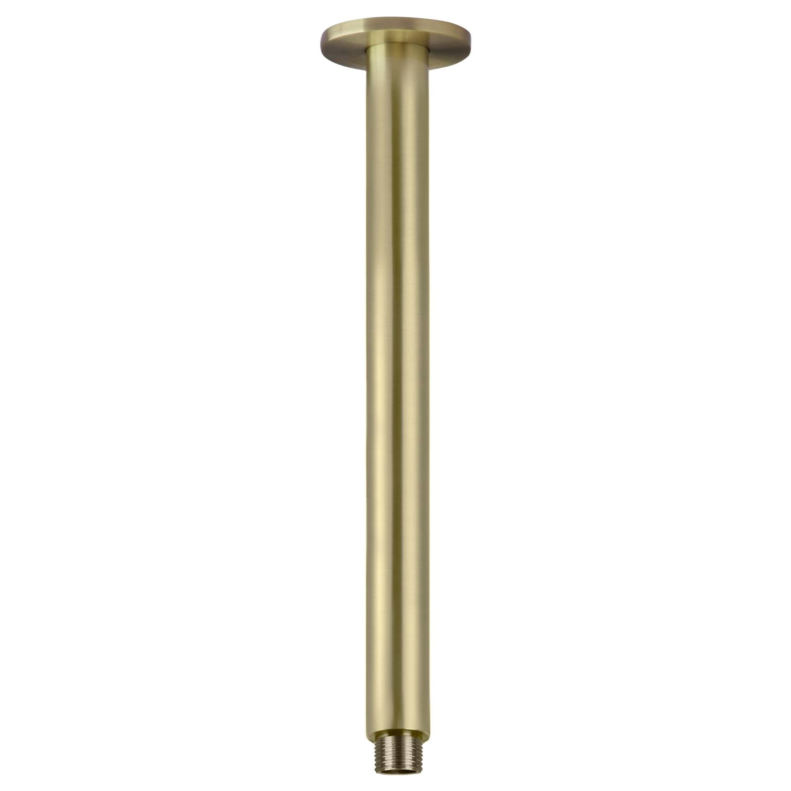 Round Ceiling Shower Arm, 300mm, PVD Tiger Bronze
