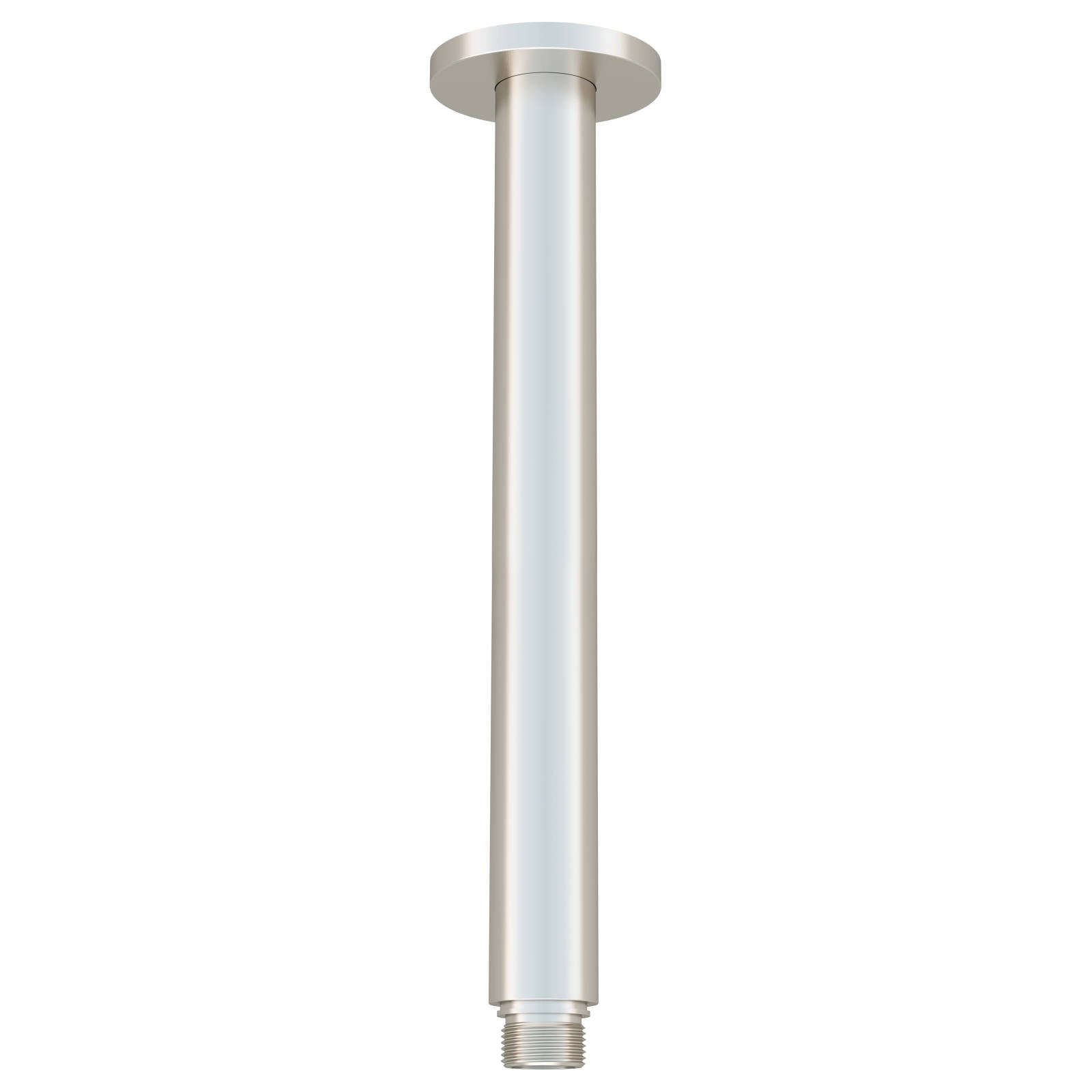 Round Ceiling Shower Arm, 300mm, PVD Brushed Nickel