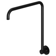 High Rise Shower Arm, Matte Black