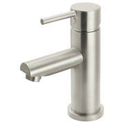 Round Basin Mixer, PVD Brushed Nickel