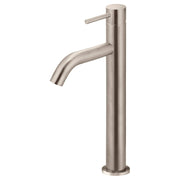 Piccola Tall Basin Mixer, Champagne