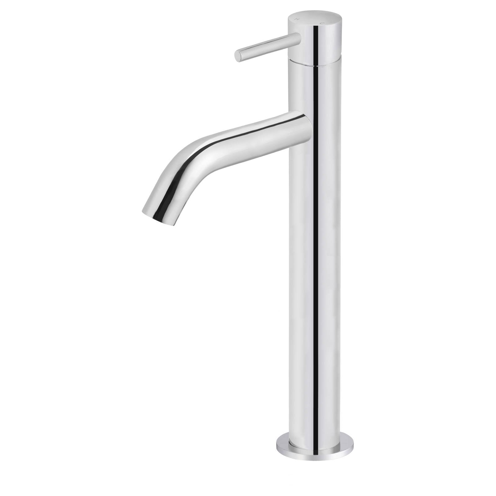 Piccola Tall Basin Mixer, Polished Chrome