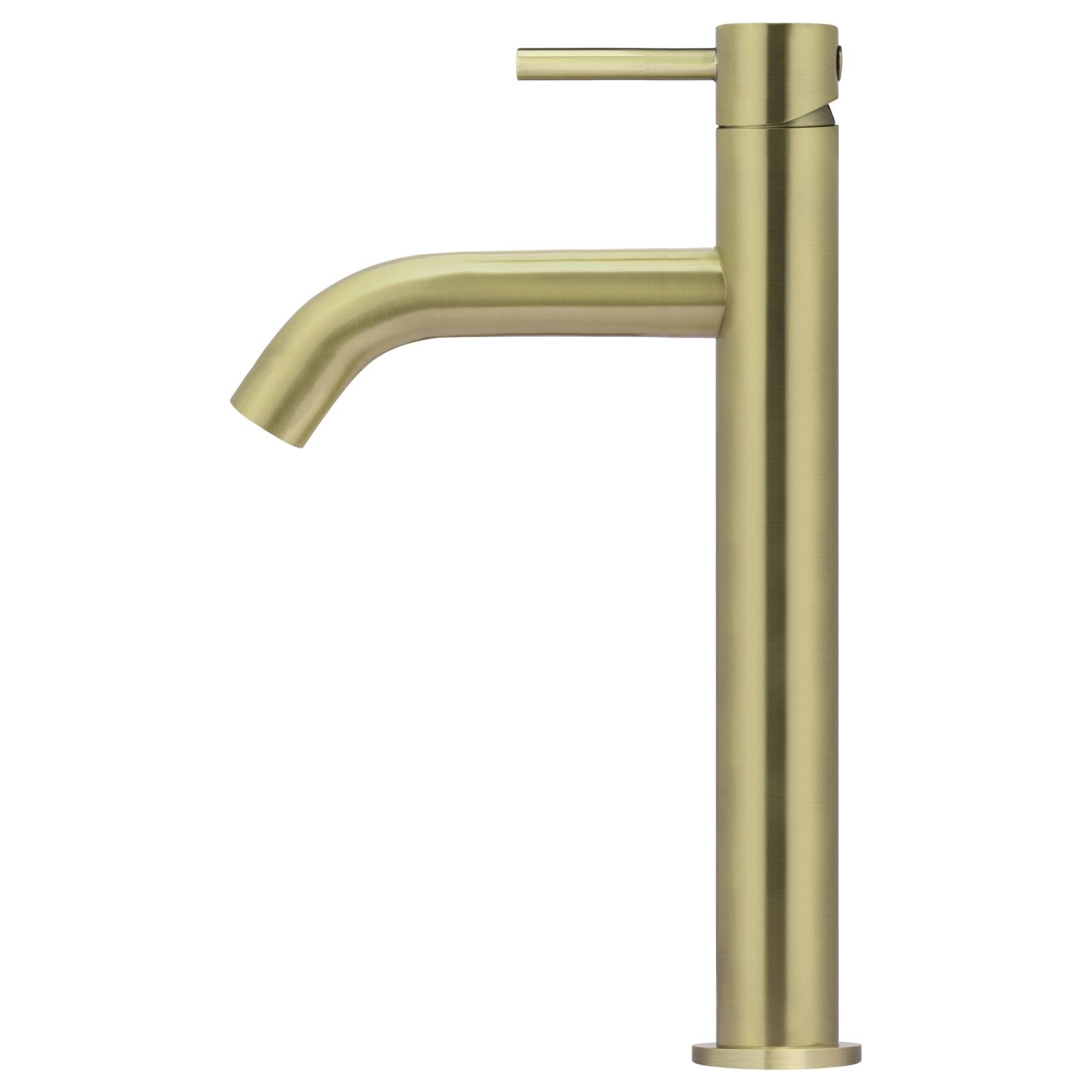 Piccola Tall Basin Mixer, PVD Tiger Bronze