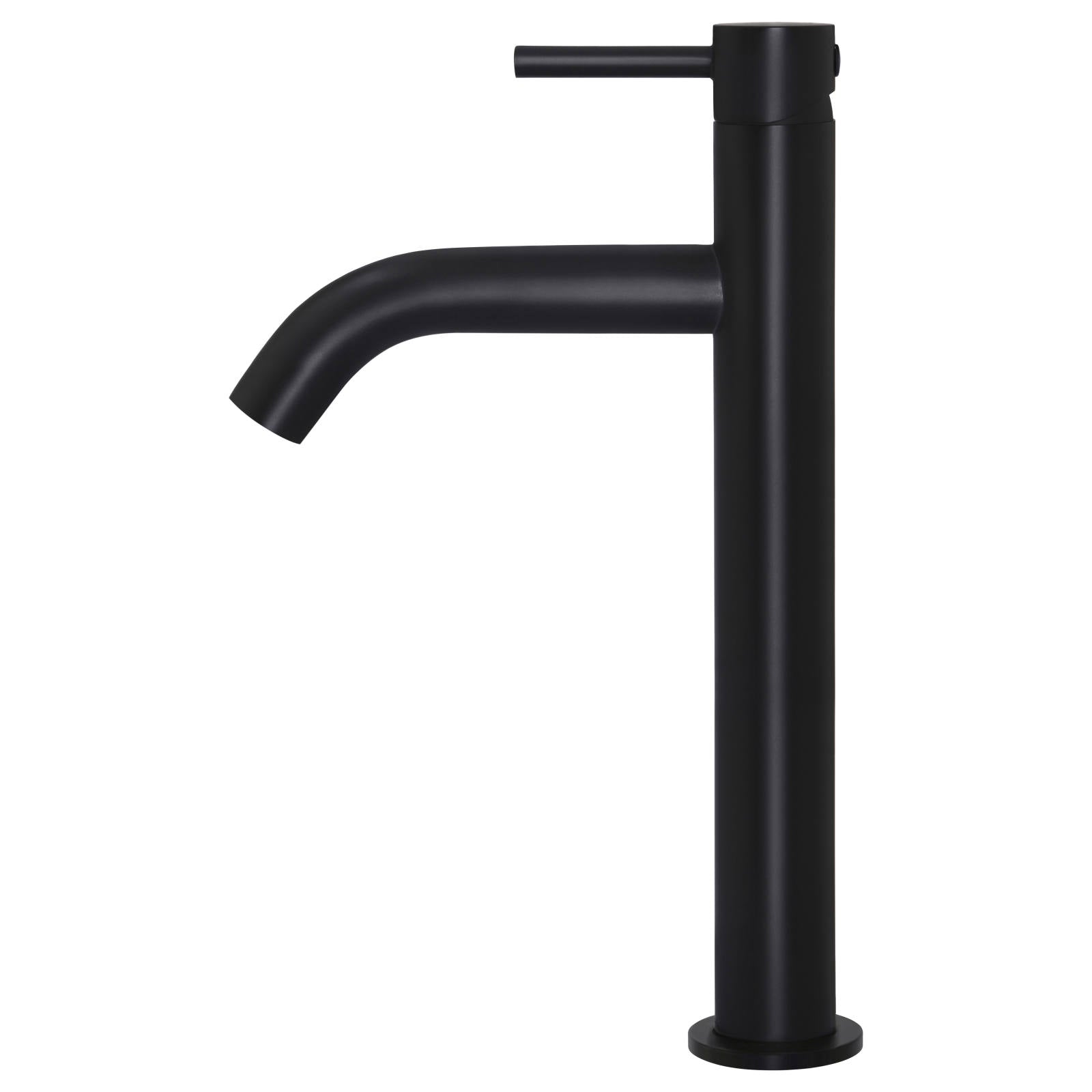 Piccola Tall Basin Mixer, Matte Black
