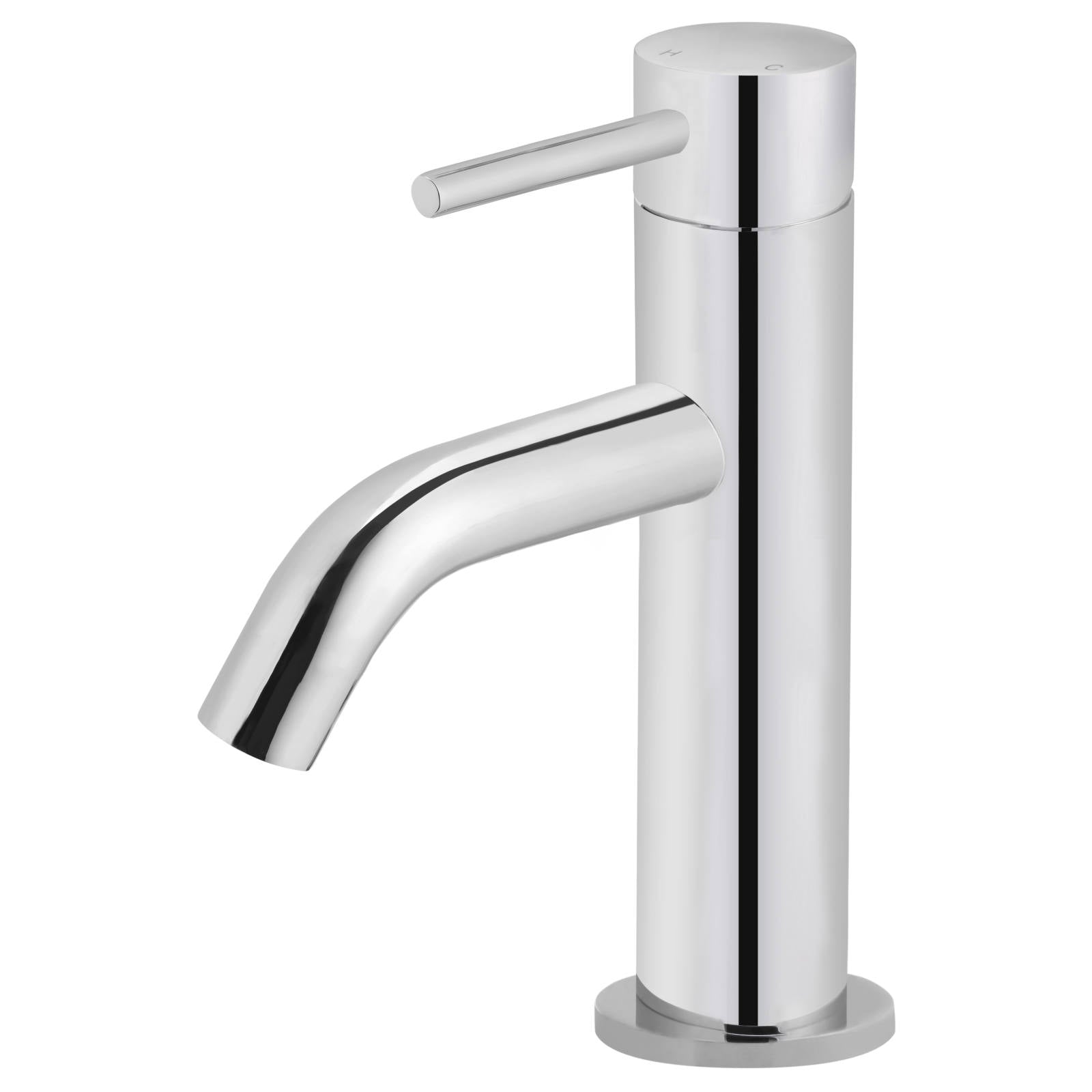 Piccola Basin Mixer, Polished Chrome