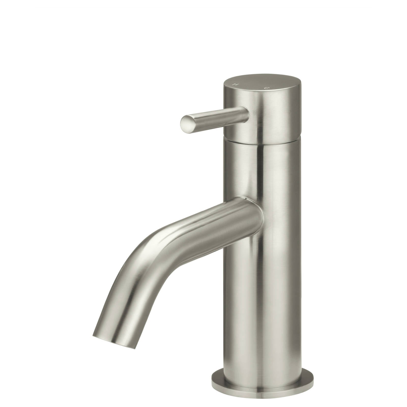 Piccola Basin Mixer, PVD Brushed Nickel