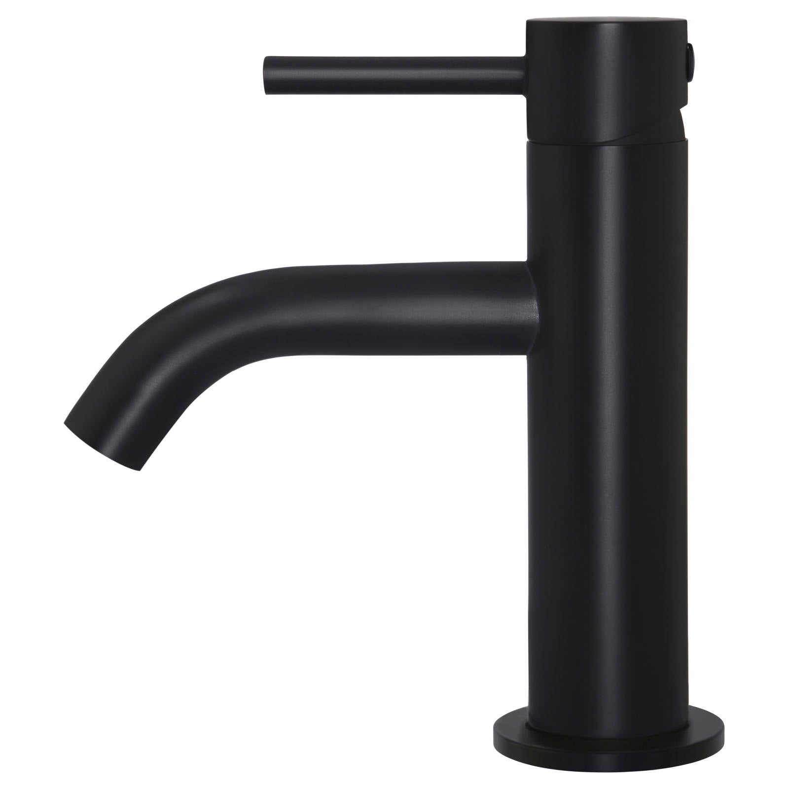 Piccola Basin Mixer, Matte Black