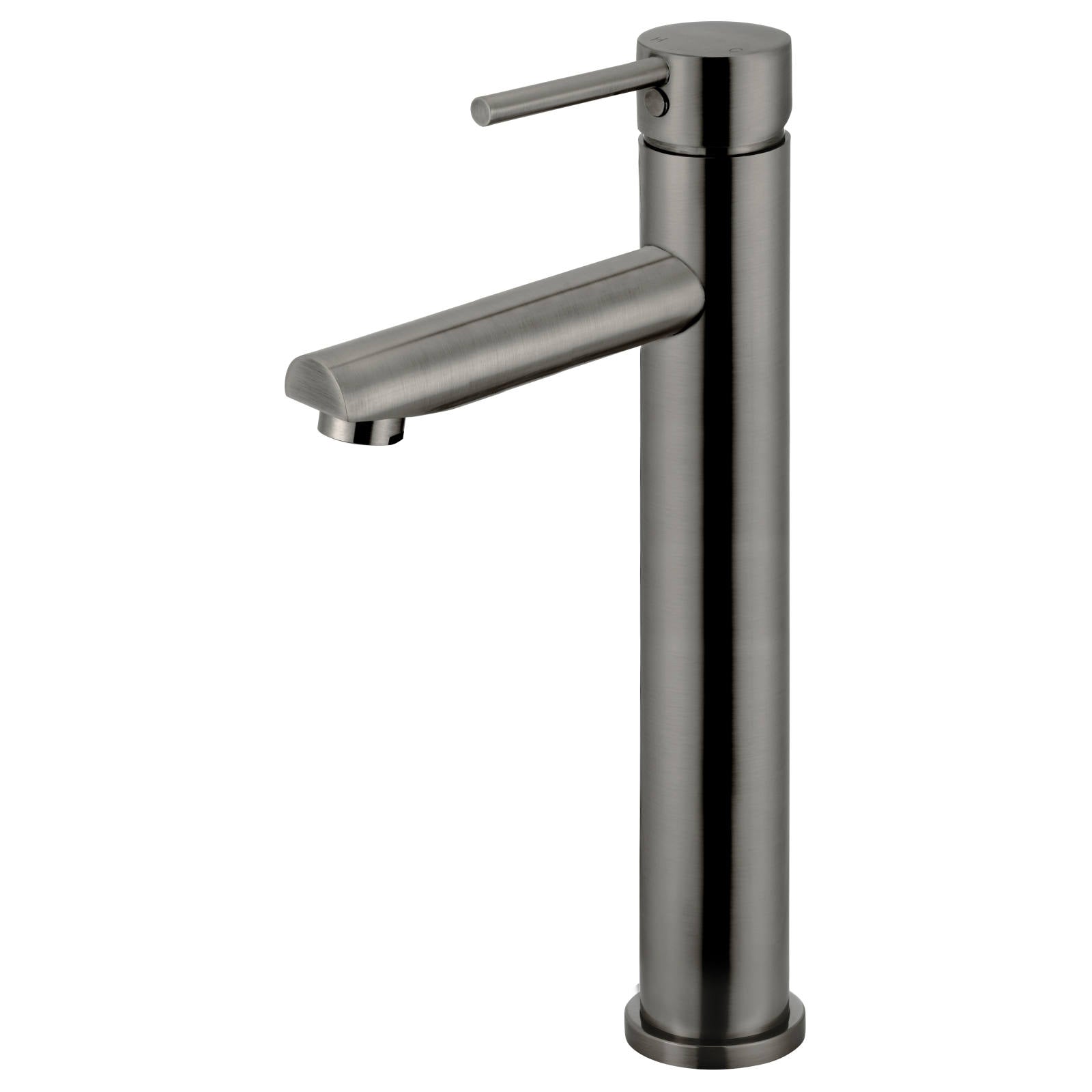 Round Tall Basin Mixer, Shadow