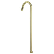 Round Freestanding Bath Spout, PVD Tiger Bronze