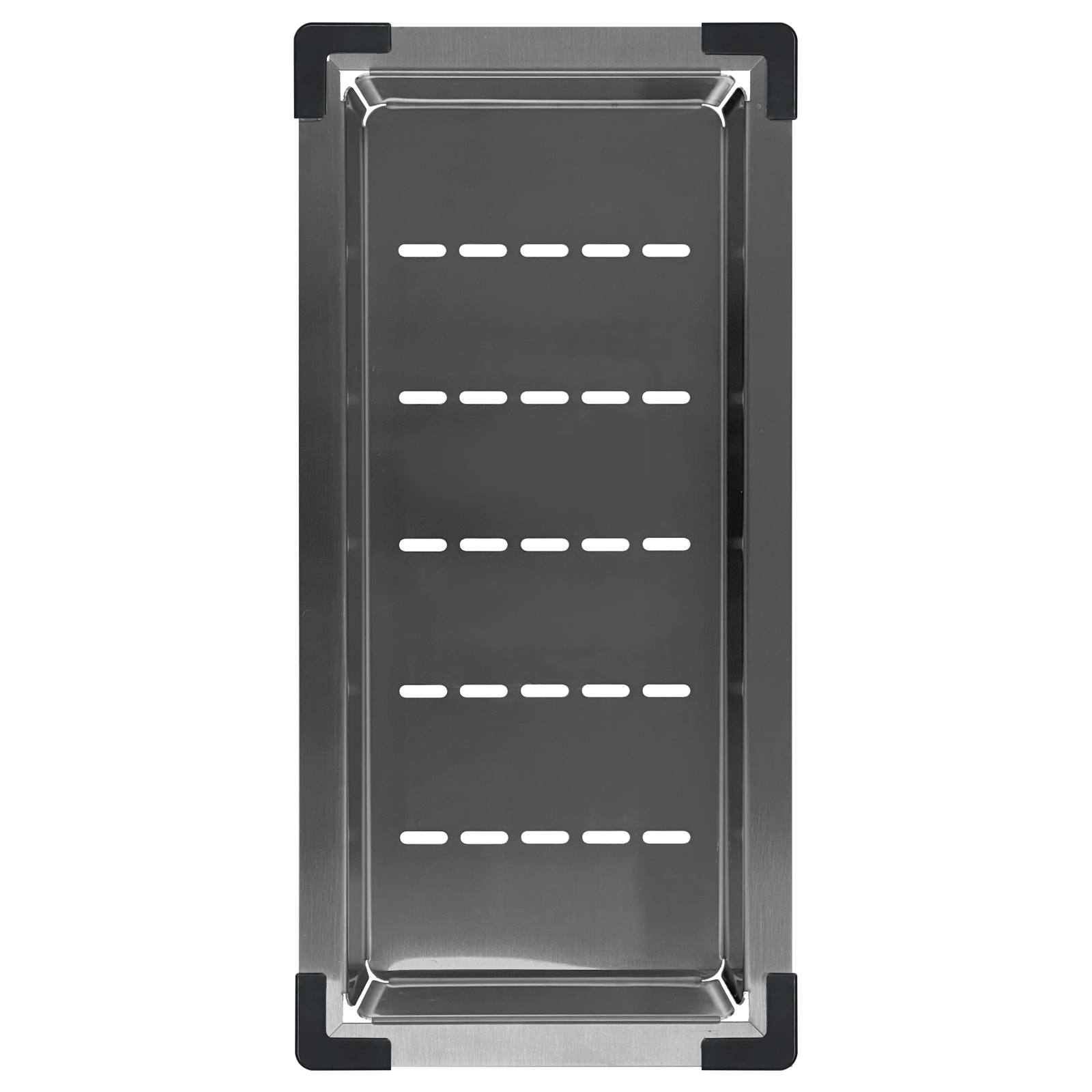 Kitchen Sink Colander, Gunmetal Black