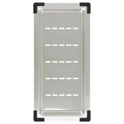 Kitchen Sink Colander, Brushed Nickel