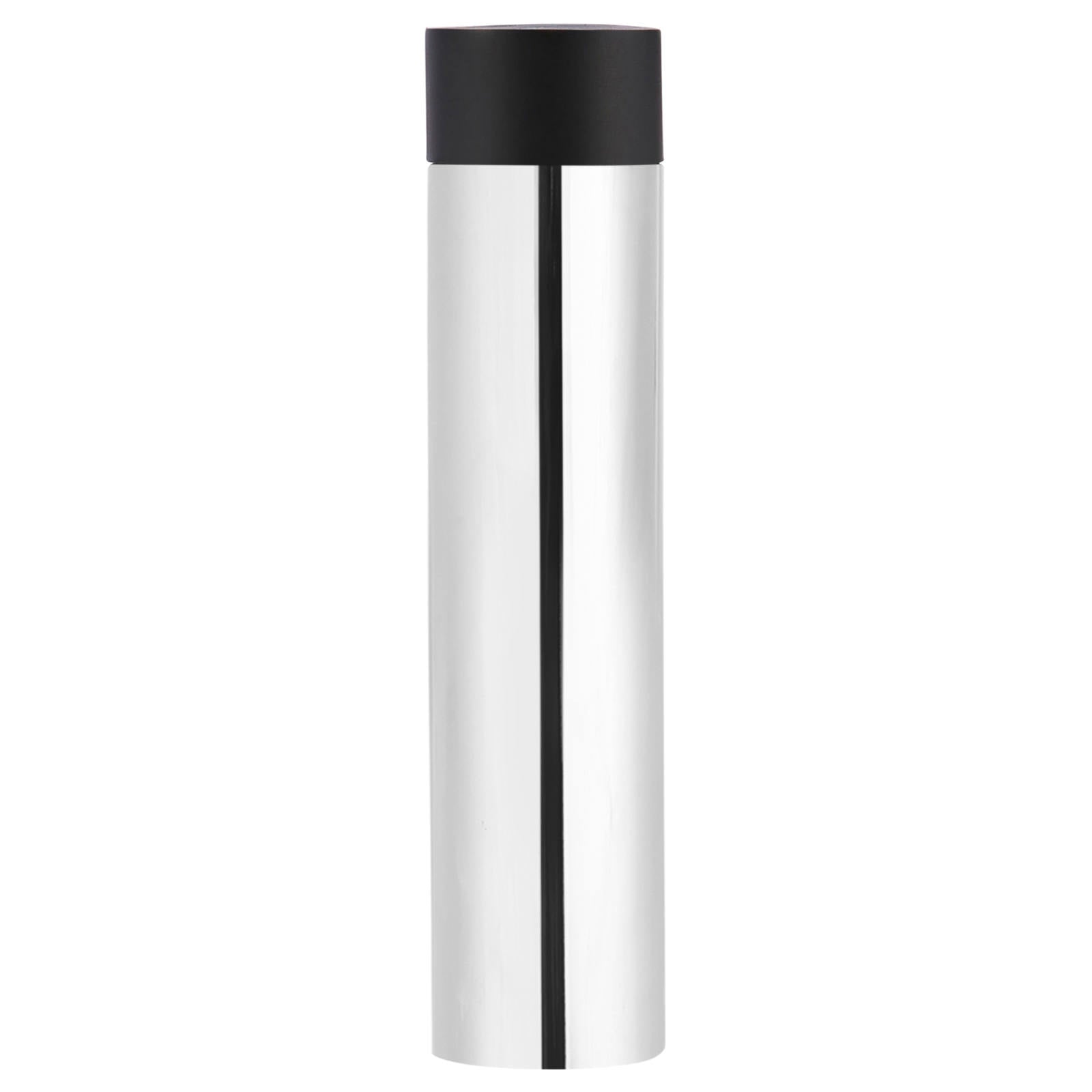 Round Door Stop, Polished Chrome