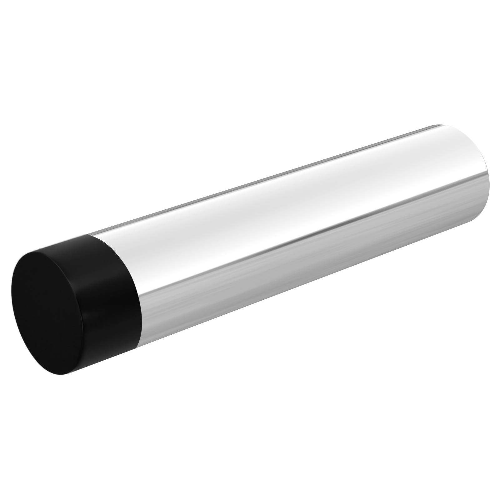 Round Door Stop, Polished Chrome