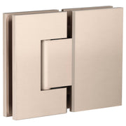 Glass To Glass Shower Door Hinge, Champagne