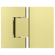 Glass To Glass Shower Door Hinge, Tiger Bronze