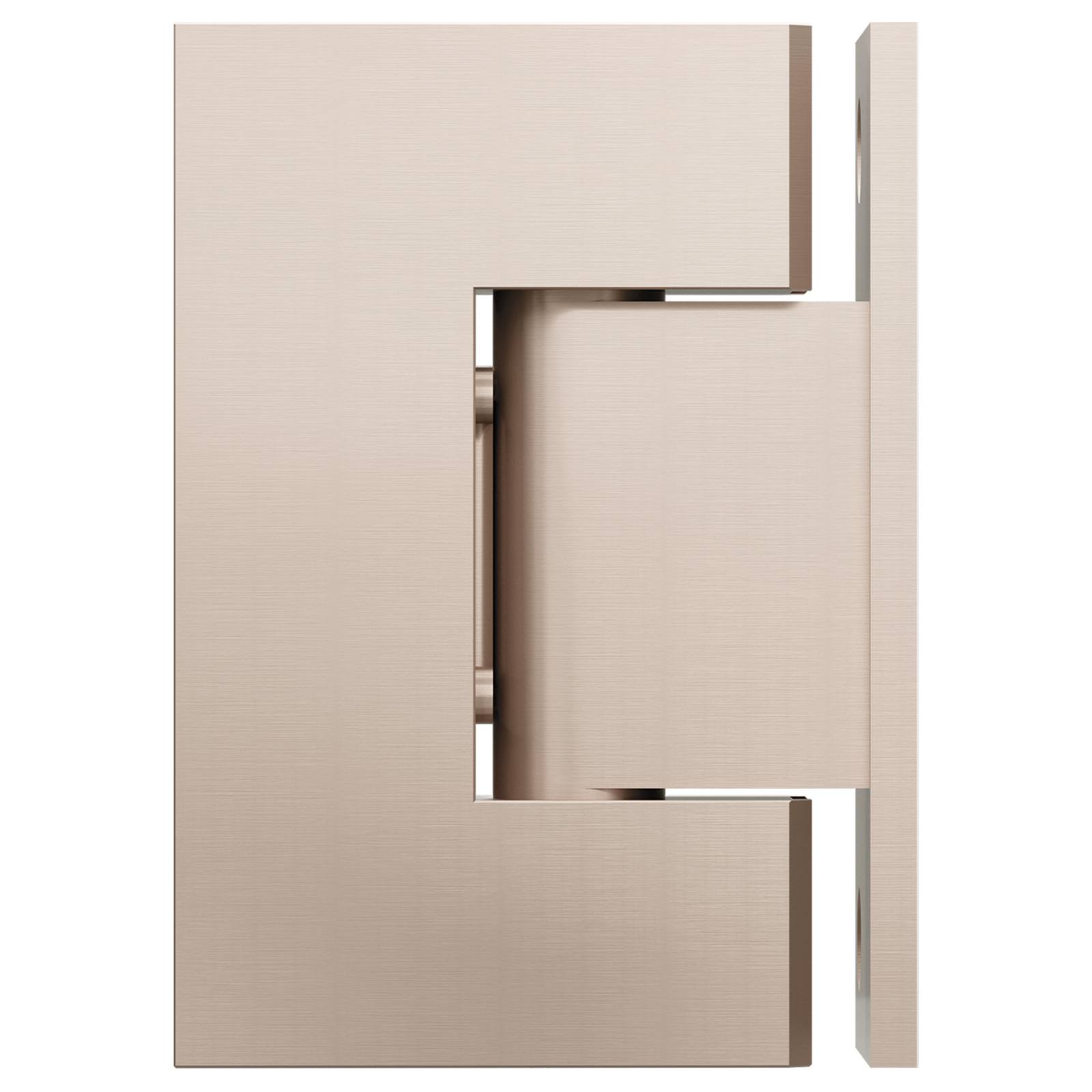 Glass To Wall Shower Door Hinge, Champagne