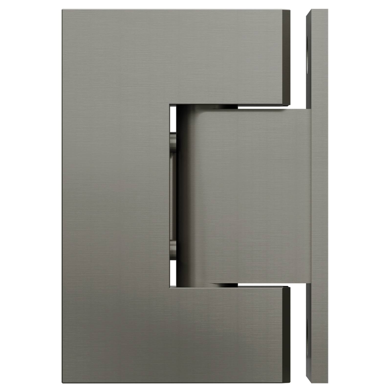 Glass To Wall Shower Door Hinge, Shadow