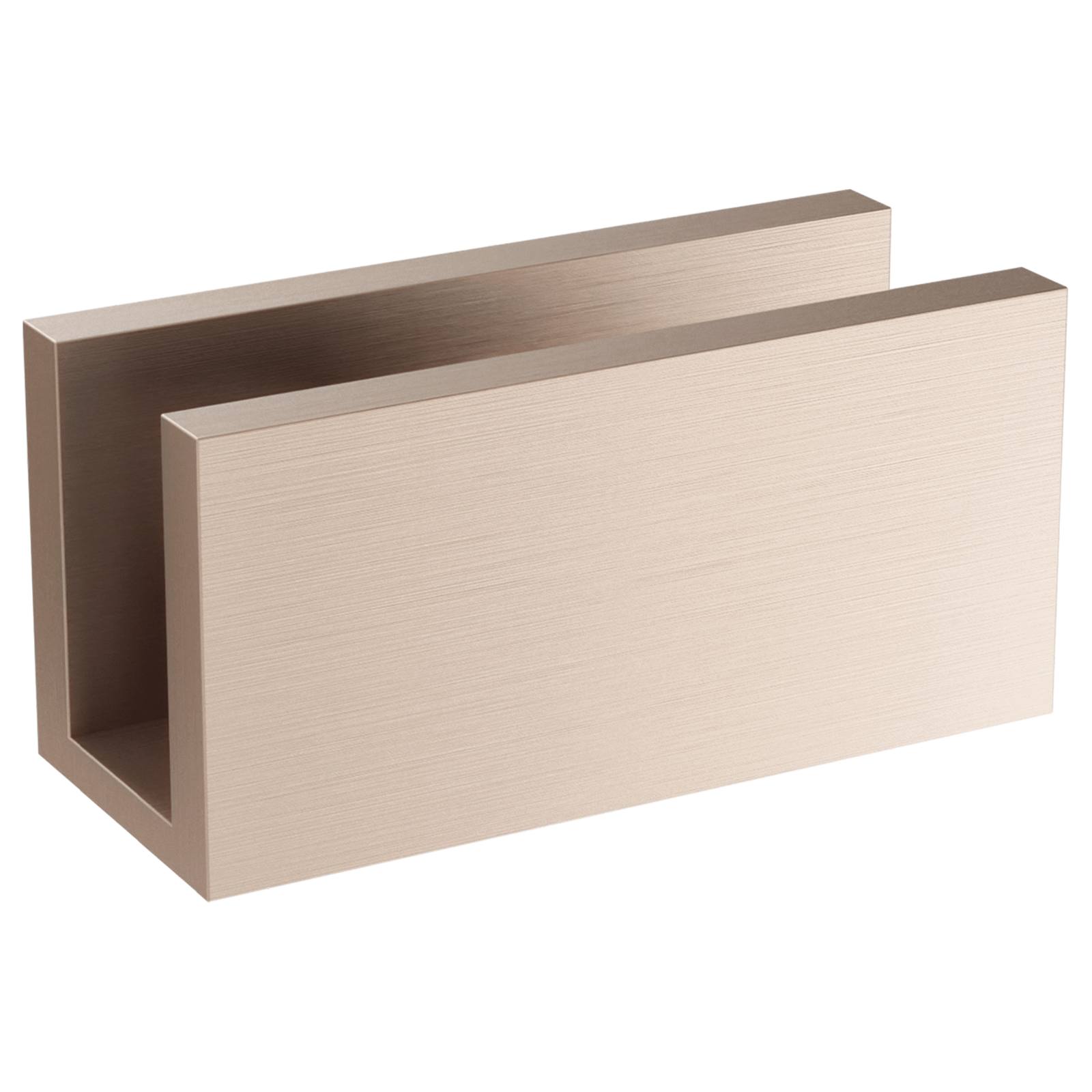 Glass Fixing U Bracket, Champagne