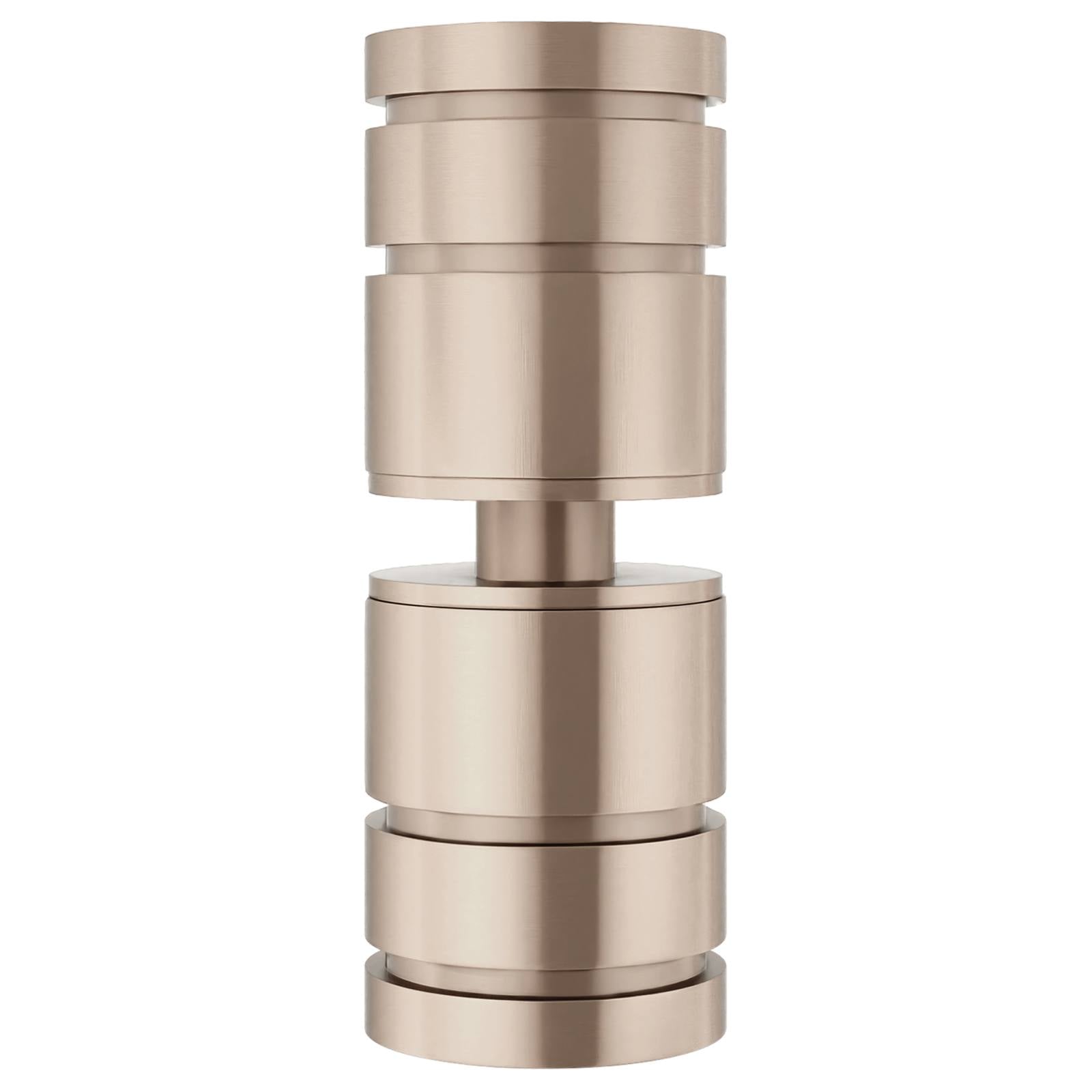 Shower Door Round Handle, Champagne