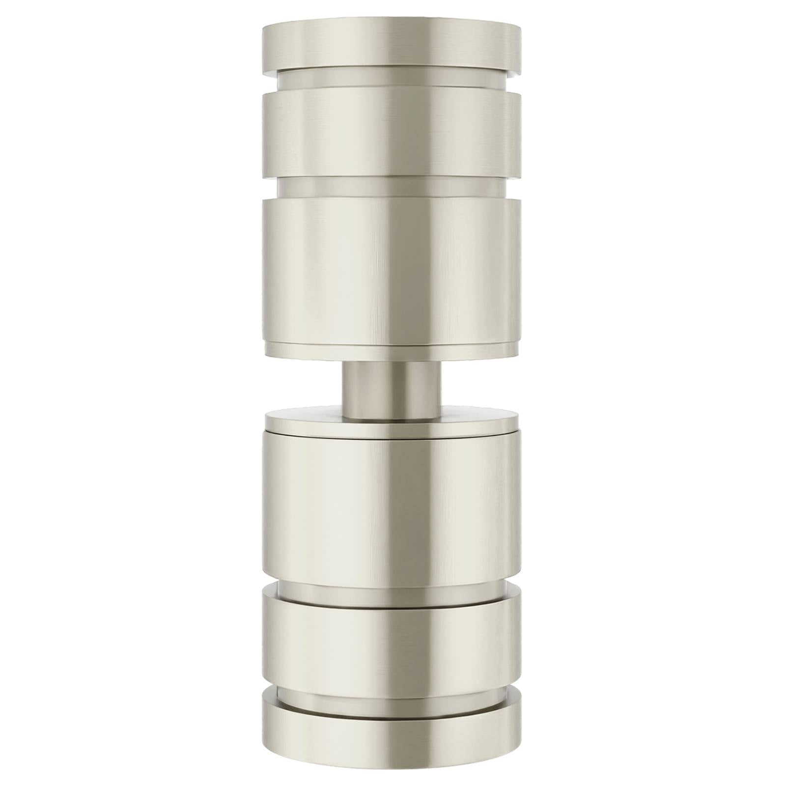 Shower Door Round Handle, Brushed Nickel