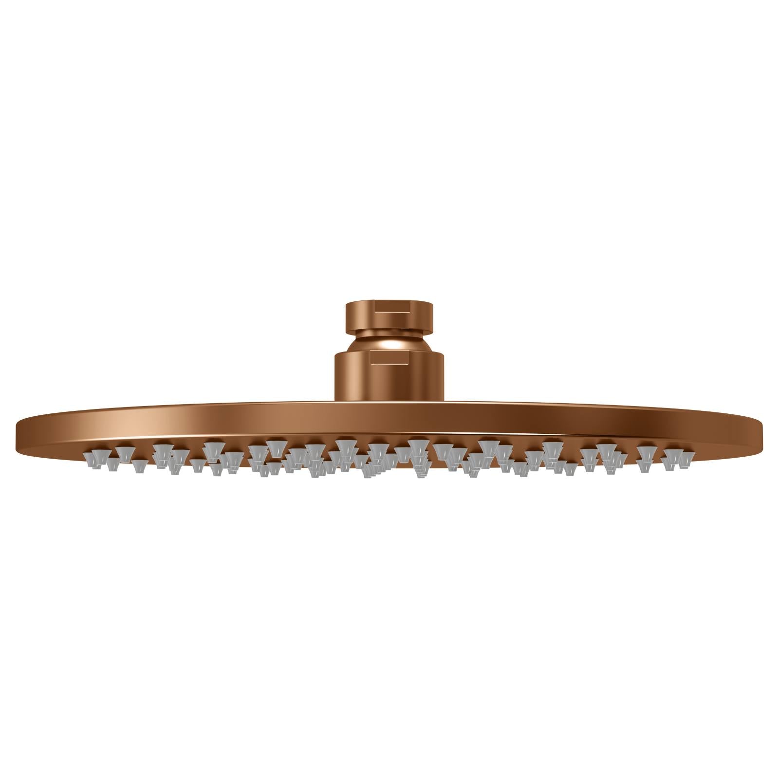 Round Shower Rose, 200mm, Lustre Bronze