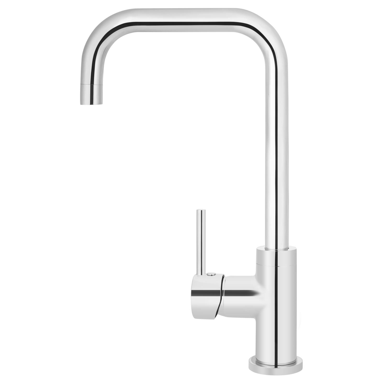 Meir Round Kitchen Mixer, Polished Chrome