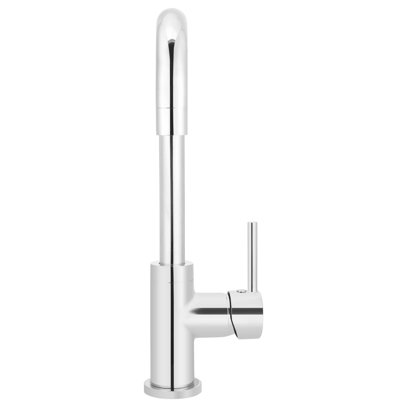Meir Round Kitchen Mixer, Polished Chrome